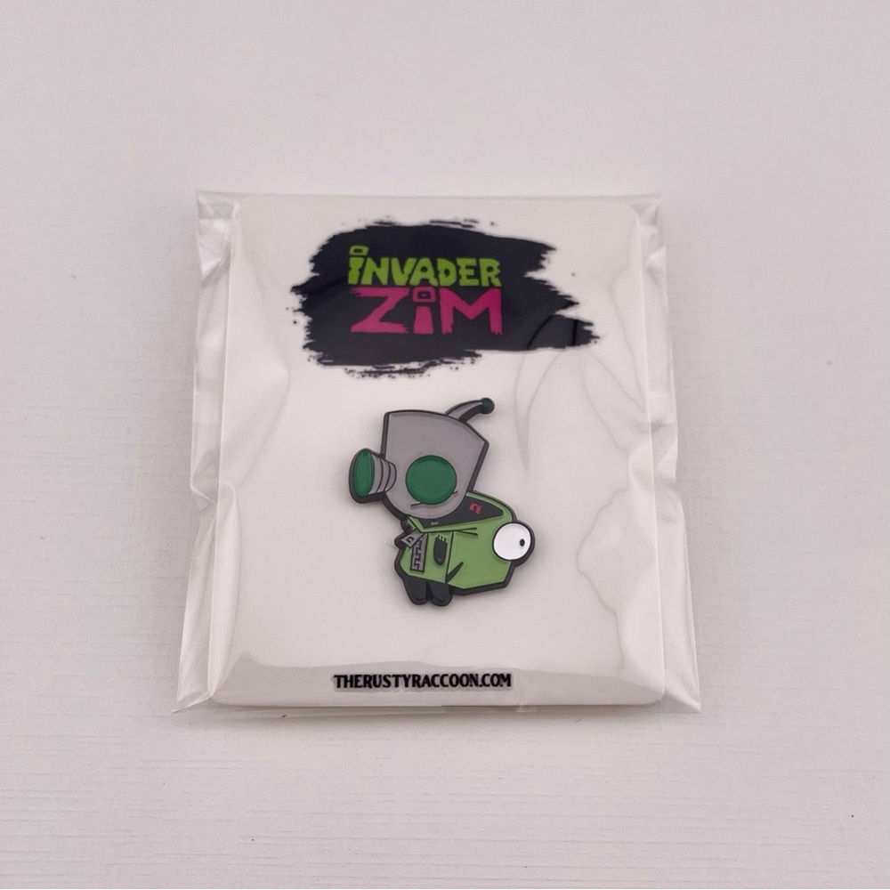 Gir Robot In Dog Suit Invader Zim Enamel Pin Approximately 1”
